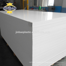 JINBAO branco preto à prova d &#39;água placa de espuma folhas de coberturas de PVC sintra